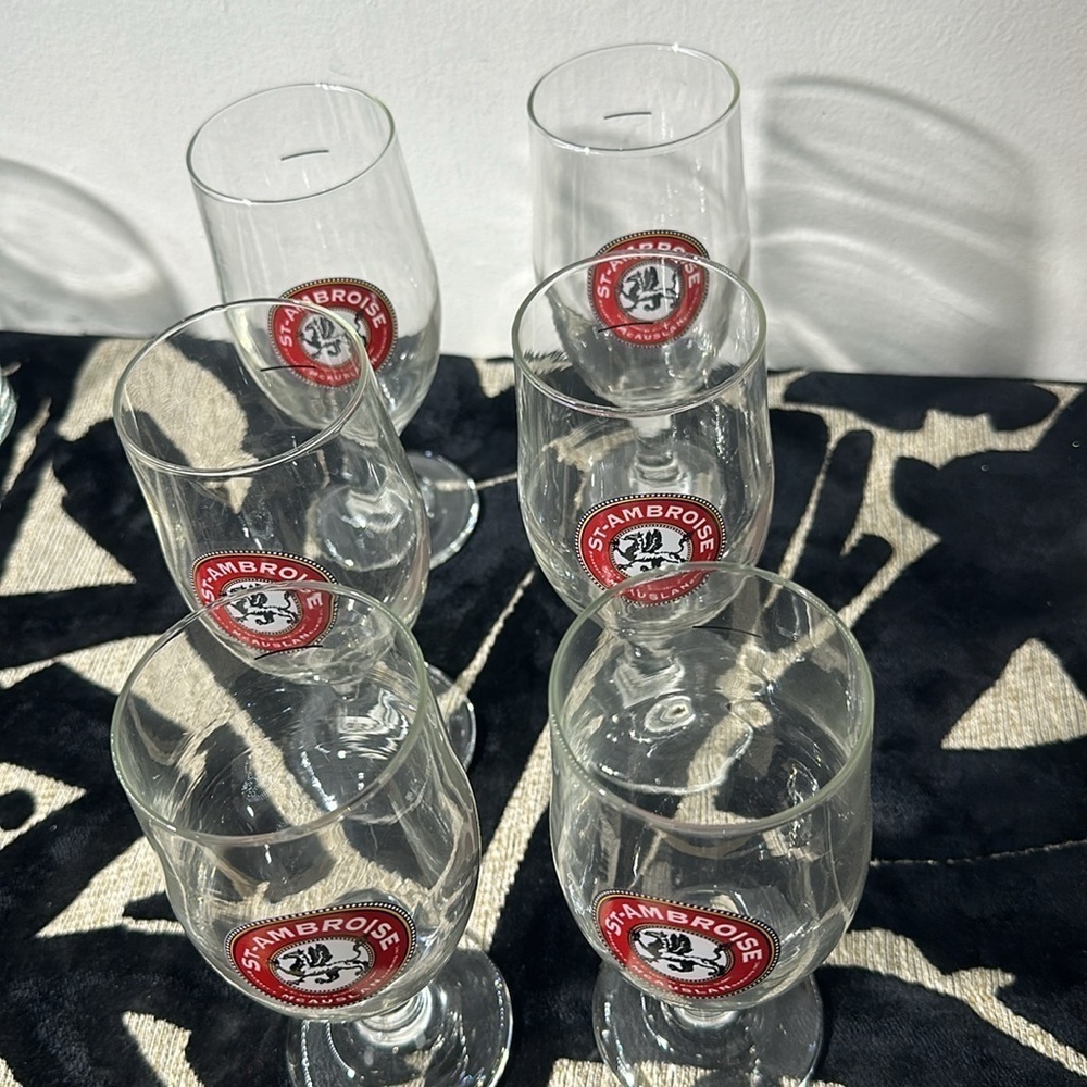 Brand New Set  of 6 st-Ambrose glass - Picture 3 of 3